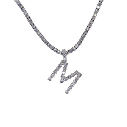 Necklaces Forever CZ Initial Necklace KHLOE JEWELS