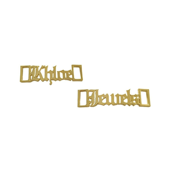 Earrings for Women in Gold, Personalized Hoops & More | KHLOE JEWELS