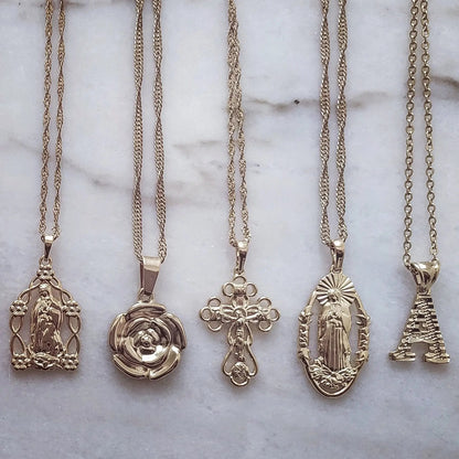 Necklaces Grace Mary Necklace KHLOE JEWELS Sale