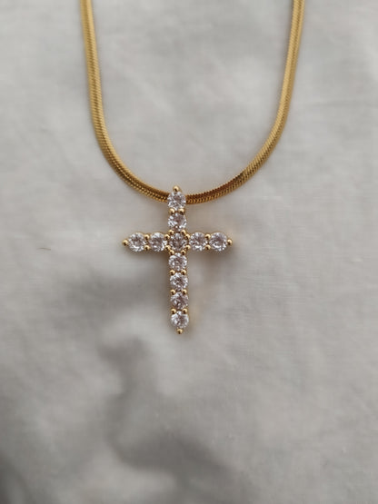 Necklaces La Croix Necklace KHLOE JEWELS