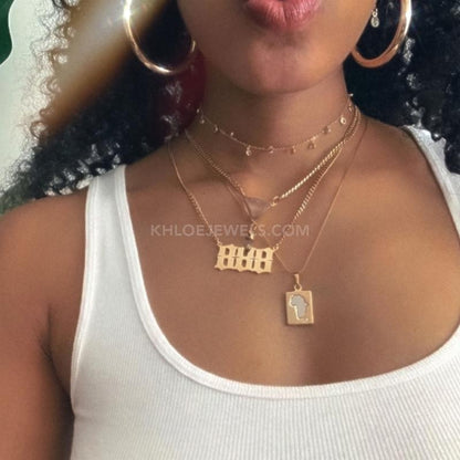 Necklaces Law Of Attraction Ancient Numbers Necklace KHLOE JEWELS