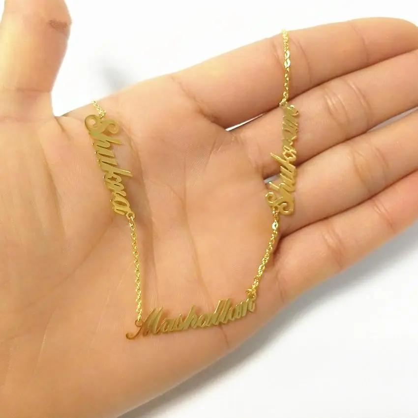 Necklaces Multi Name Custom Choker KHLOE JEWELS Custom Jewelry