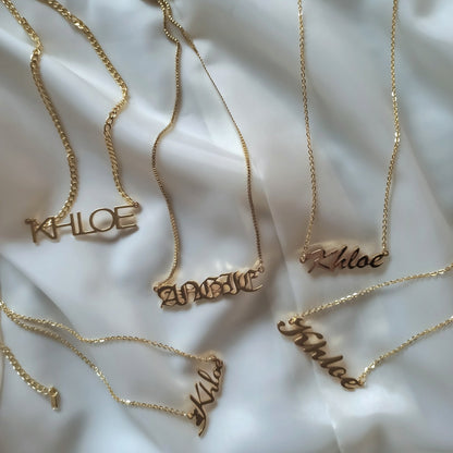 Necklaces Pretty Customized Name Necklace KHLOE JEWELS Custom Jewelry