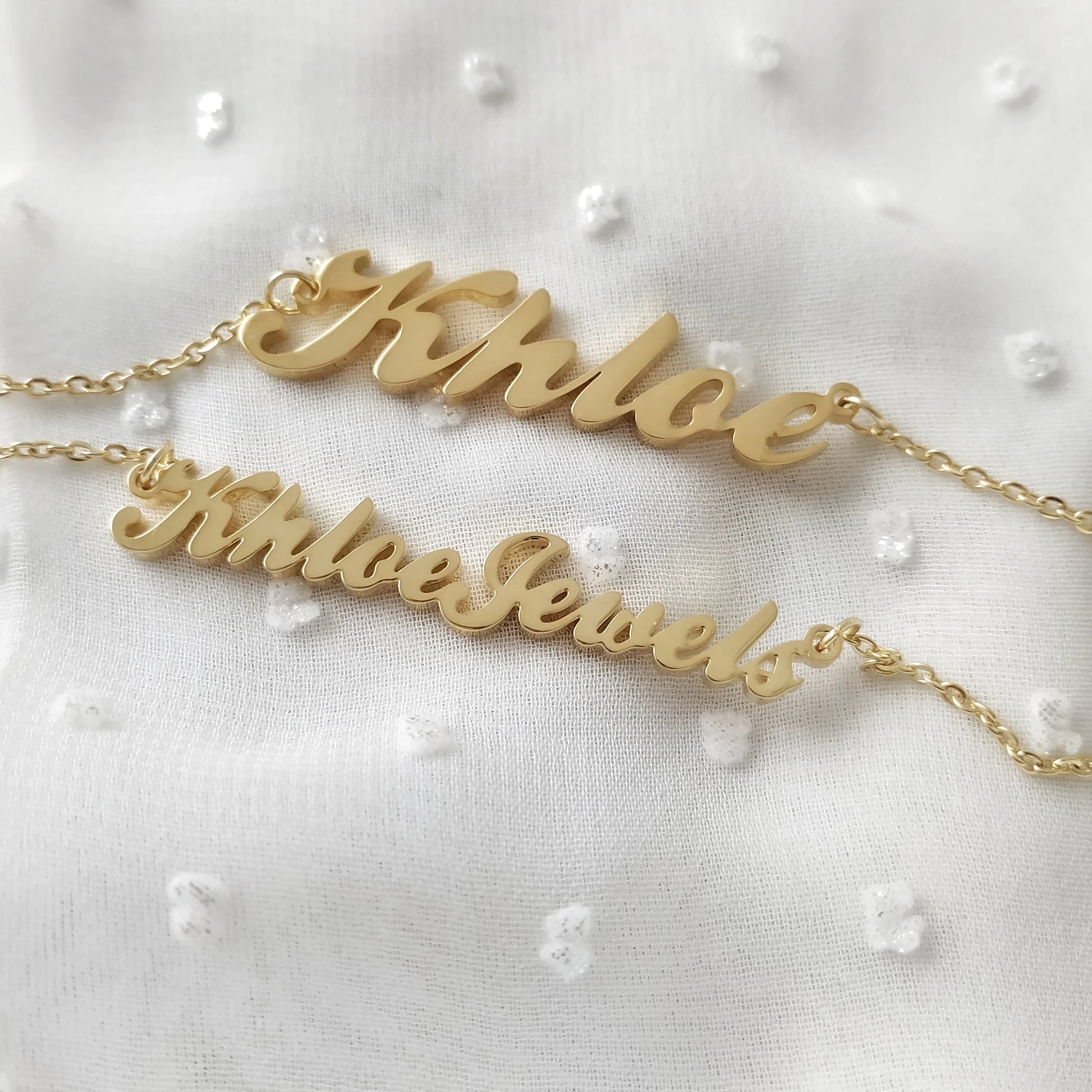 Necklaces Pretty Customized Name Necklace KHLOE JEWELS Custom Jewelry