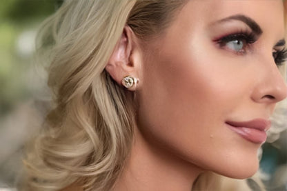Earrings Westmore Initial Earrings KHLOE JEWELS